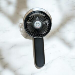 ABANICO CON HUMIDIFICADOR NEGRO